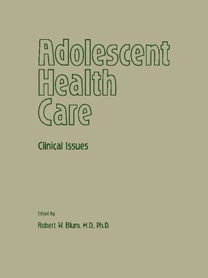 cover image of Adolescent Health Care